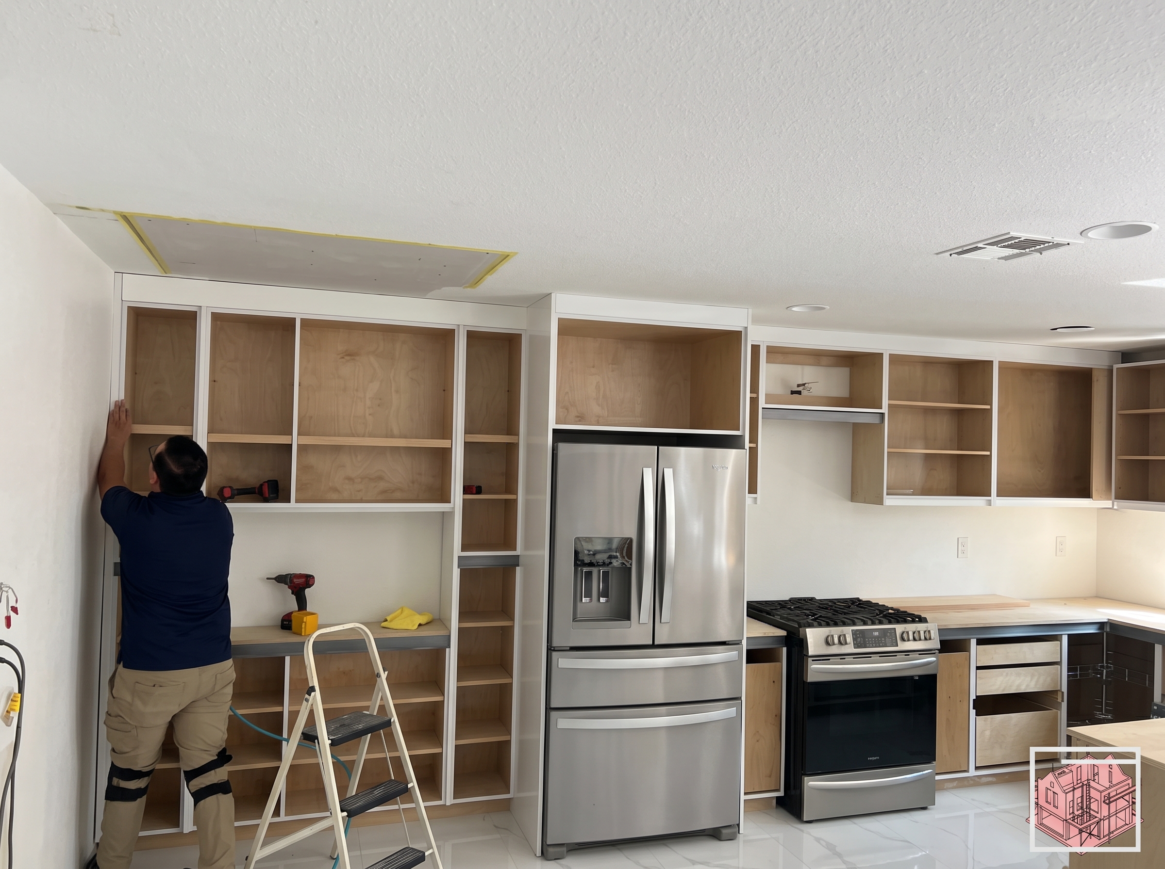 Cabinetry install